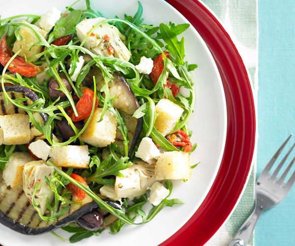 Char Grilled Vegetable Salad With Salsa Verde