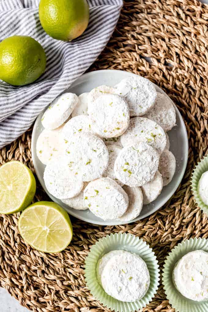 Lime infused Olive Oil Meltaways